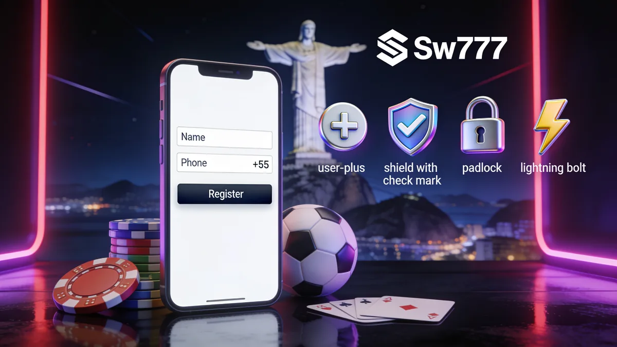 Como Começar na sw777: guia de sw777 para jogadores no Brasil